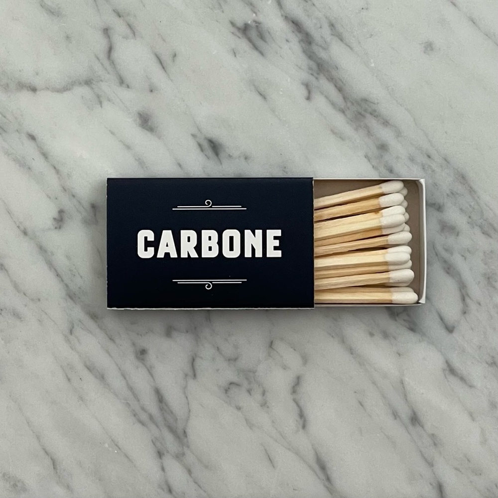 Brand New- Carbone New York Matches 💙